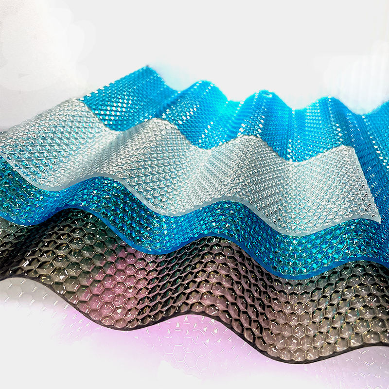 Polycarbonate Diamond Corrugated Roof Sheets