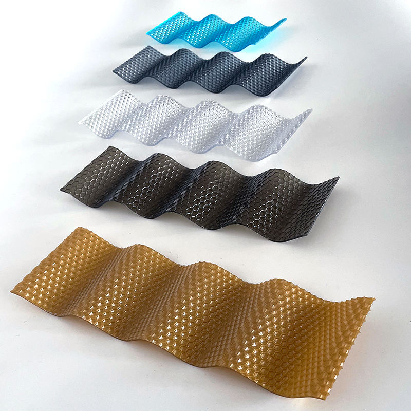 Polycarbonate Diamond Corrugated Roof Sheets